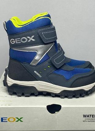 Детские зимние ботинки geox himalaya , сапоги 24,28,31,33   мальчику