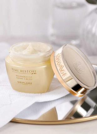 Омолаживающий ночной крем novage time restore 50мл 32628