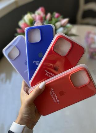 Чохол silicone case для iphone 14; 14 pro;14 plus 14 pro max1 фото