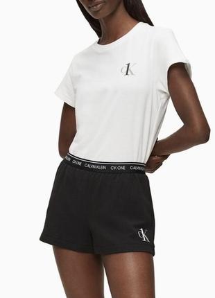 Футболка белая хлопковая calvin klein оригинал