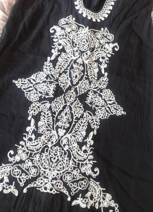 Блуза вышиванка удлиненная2 фото