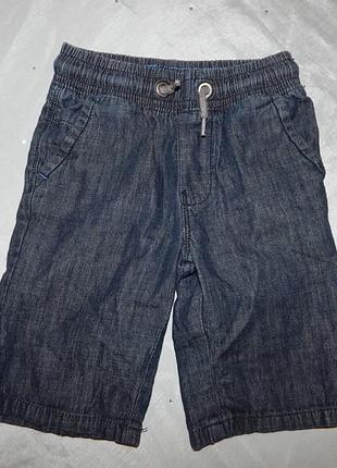 Шорты джинсовые на мальчика 6 лет 116см