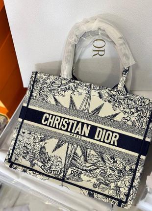 Сумка dior book tote 36 см шоппер