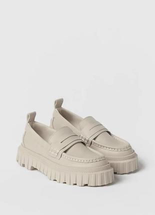 Лоферы zara, туфли, сметы, босоножки