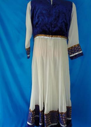 Индийское,восточное платье ,анаркали ,пенджаби р. 46-482 фото