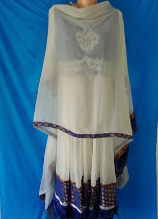 Индийское,восточное платье ,анаркали ,пенджаби р. 46-483 фото
