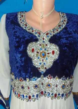 Индийское,восточное платье ,анаркали ,пенджаби р. 46-486 фото