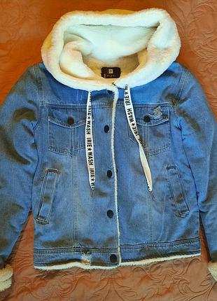 Джинсовка с мехом