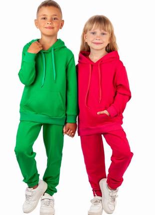 🌈5 цветов 🌈 детский базовый спортивный демисезонный костюм, спортивный костюм детский
