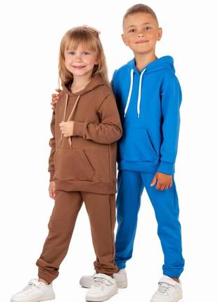 🌈5 цветов 🌈 детский базовый спортивный демисезонный костюм, спортивный костюм детский4 фото