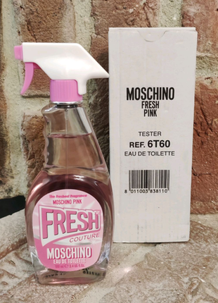 Moschino pink fresh couture2 фото