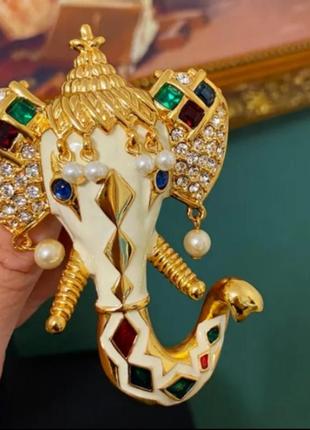 Вінтажна брошка