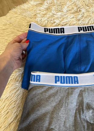 Трусики для мальчика подростка puma оригинал бренд боксеры шортики натуральная ткань2 фото