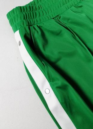 H&m широкие брюки палаццо с лампасами и люверсами6 фото