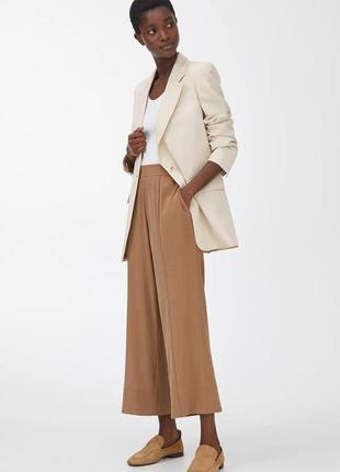 Штани arket wide jersey trousers / xs