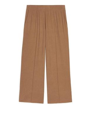 Штани arket wide jersey trousers / xs5 фото