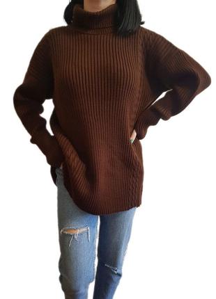 Качественный модный шерстяной свитер4 фото