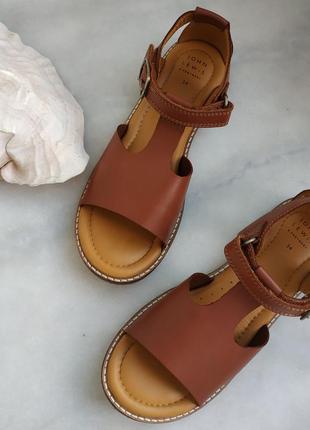 Ультра качественные кожаные сандалии от john lewis5 фото