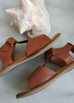 Ультра качественные кожаные сандалии от john lewis7 фото