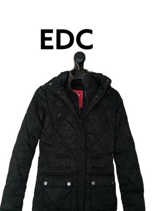 Стёганый куртка, пуховик, 50%пух+50%перо, razmer/ м, esprit edc1 фото