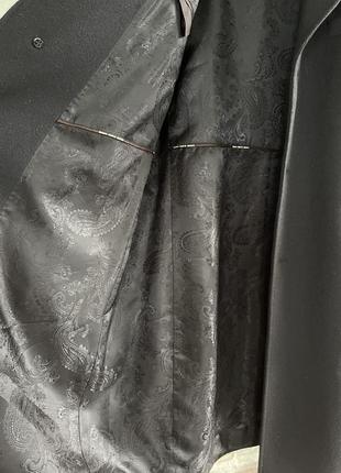 Кашемировое двубортное пальто hugo boss4 фото