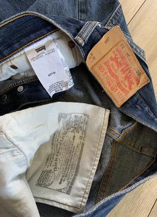 Джинси levis 501 w34 l324 фото