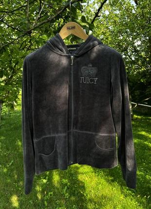 Juicy couture crown zip hoodie худи,кофта