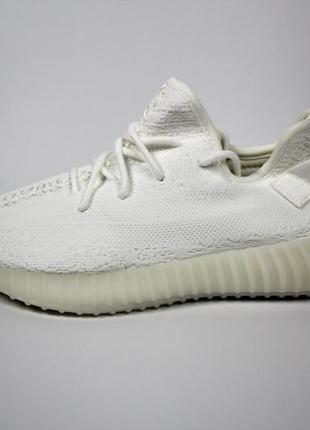 Adidas yeezy boost white3 фото