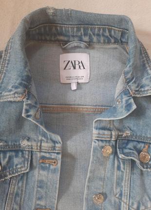 Джинсовка zara