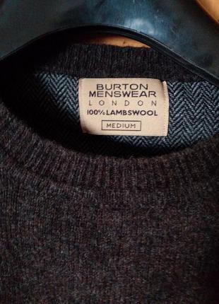 Burton мужской пуловер шерсть ламы3 фото