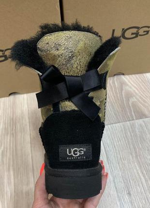 Угги ботинки питон замш кожа женские ugg australia original. код 100732 фото