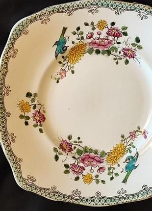 Антикварна тарілка royal albert england crown china9 фото