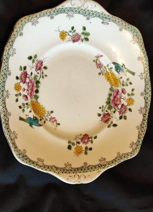 Антикварна тарілка royal albert england crown china4 фото