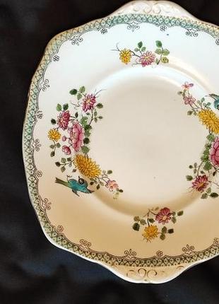 Антикварна тарілка royal albert england crown china2 фото