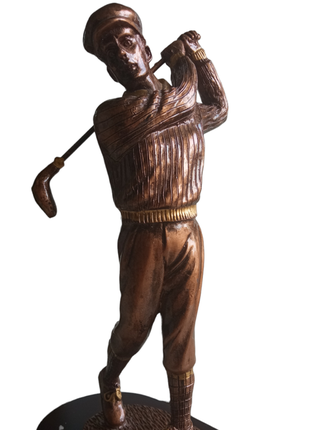 Бронзова статуетка гольфіст/агремат у гольф