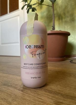 Кондиціонер inebrya ice cream best care conditioner1 фото