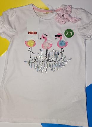 Футболка на дівчинку р. 122-128