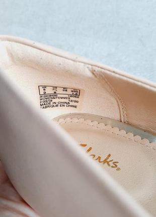 Новые туфли лоферы из натуральной кожи clarks размер 37-37,59 фото