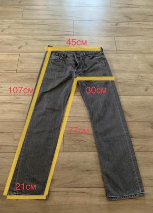 Джинси levis 501 w34 l325 фото