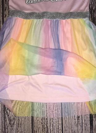 Нарядное  платье disney для девочки 7-8 лет, 122-128 см3 фото
