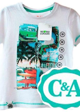 Якісна бавовняна футболка з німеччини ексклюзив із сайту c&a