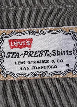 Винтажная мужская рубашка/овершот levi's | levis sta prest vintage5 фото