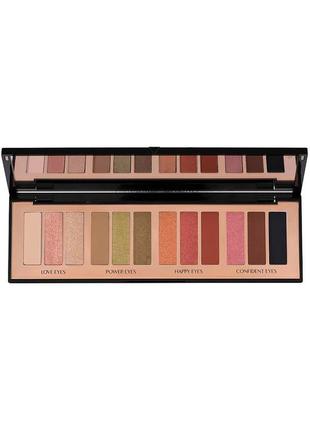 Палетка тіней charlotte tilbury instant eye palette smokey eyes are forever 9.5 g
