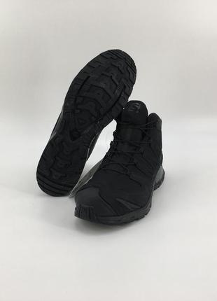 Мужские кожаные летние ботинки берцы salomon xa forces mid en 45 1/3