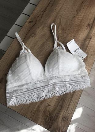 Топ мереживний / бра oysho join life