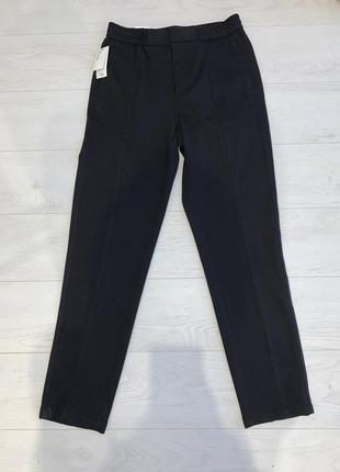 Классические мужские брюки черные новые kem primark xs-s