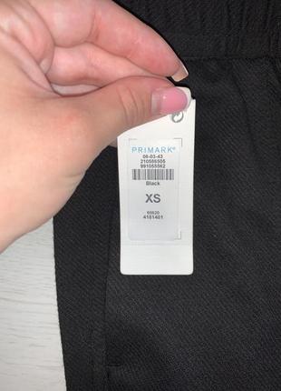 Класичні чоловічі брюки чорні нові kem primark xs-s6 фото