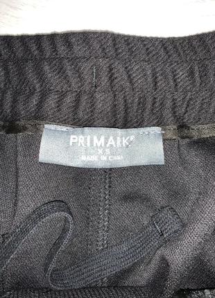 Класичні чоловічі брюки чорні нові kem primark xs-s7 фото
