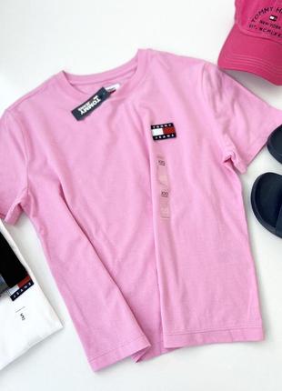 Футболка жіноча tommy hilfiger  jeans  футболка женская томмі хілфігер оригінал3 фото
