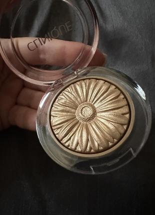 Clinique cheeck pop highlighter/хайлайтер/золотистый хайлайтер